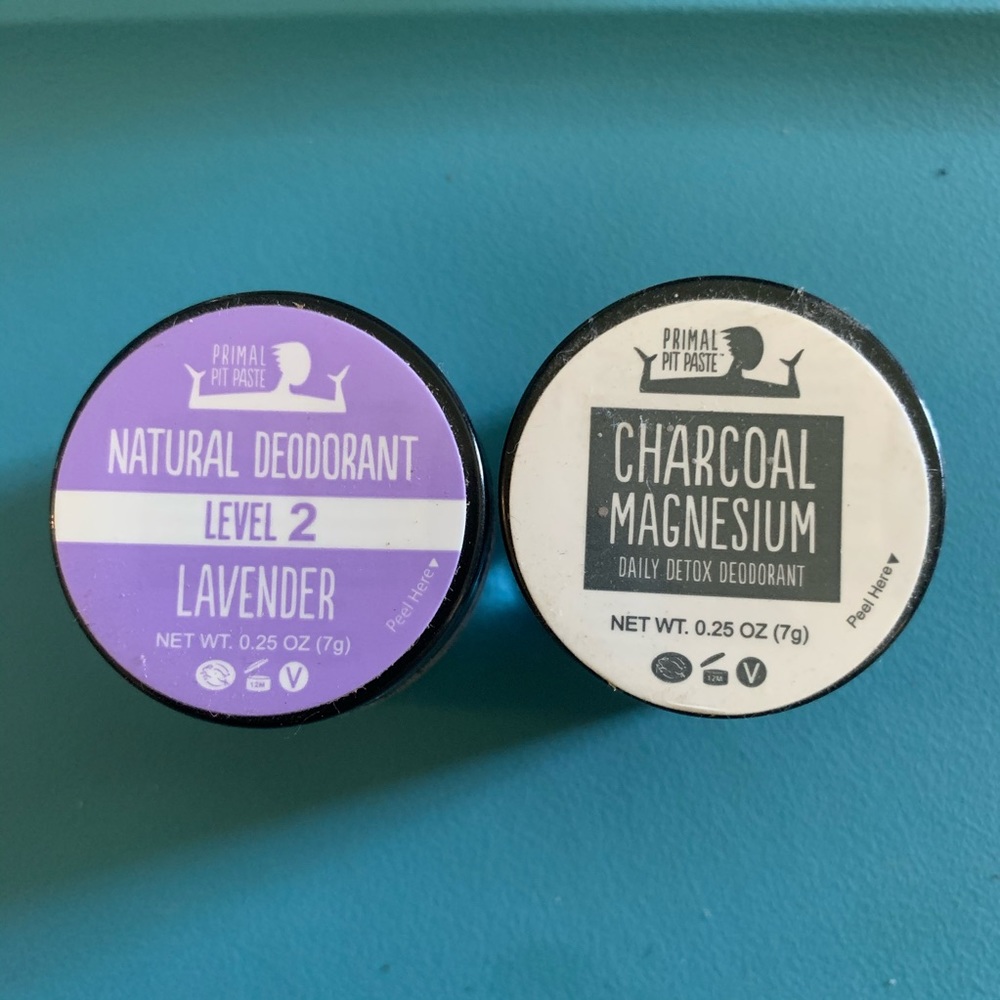 2 natural deodorant